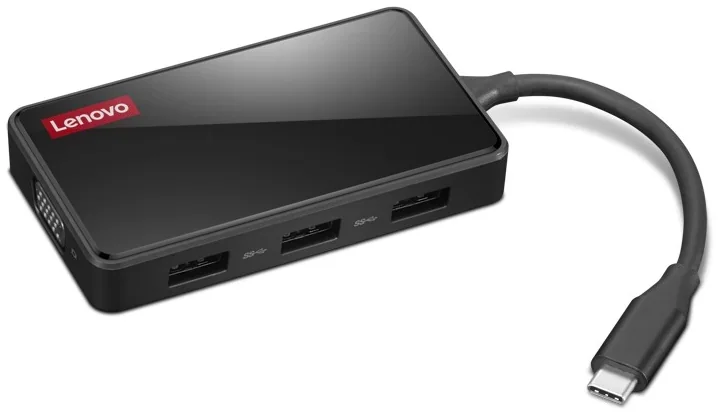תחנת עגינה Lenovo 100 USB-C Travel Dock