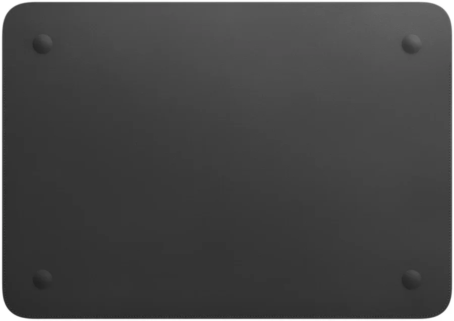 נרתיק עור למחשב נייד Apple Leather Sleeve for 16-inch MacBook Pro שחור