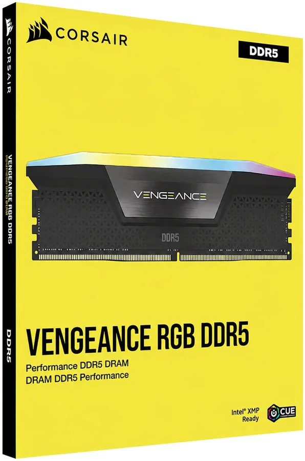 Corsair Vengeance RGB DDR5 48GB (2x24GB) 5600MHz CL40 Desktop Memory
