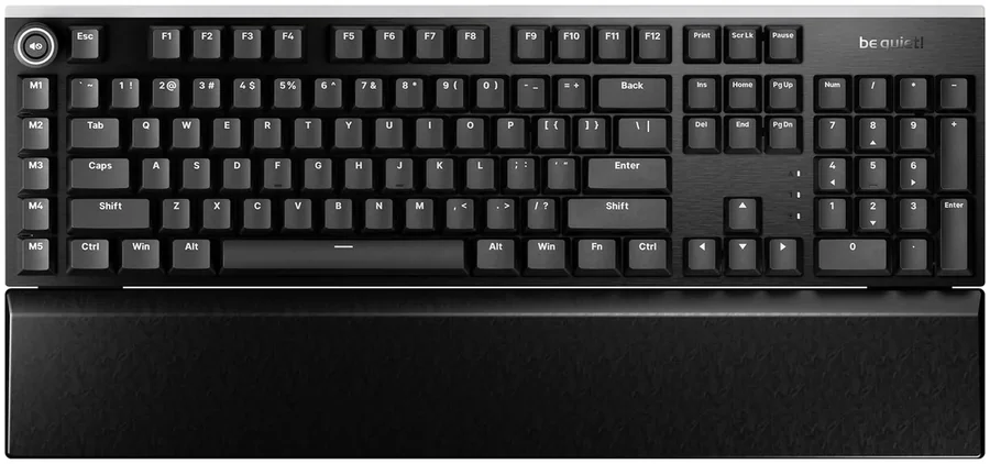 מקלדת גיימינג מכאנית be quiet! Light Mount Silent Linear ARGB