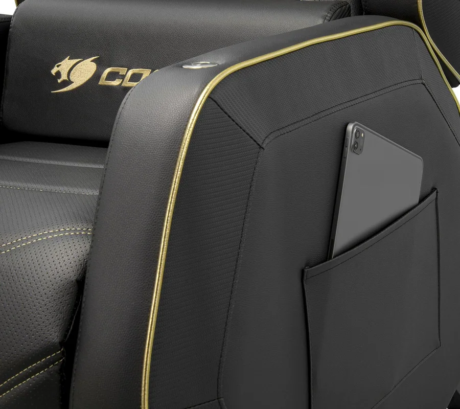Игровой диван COUGAR Ranger Pro Royal черный, золотой