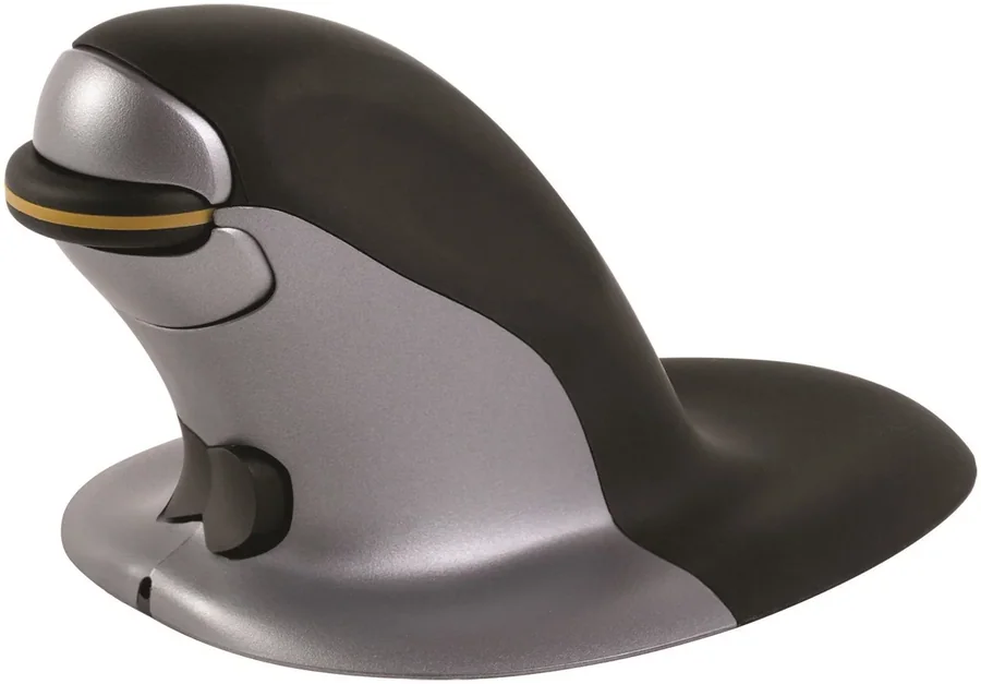 עכבר ארגונומי אלחוטי Fellowes Penguin Ambidextrous Vertical Mouse Wireless Small