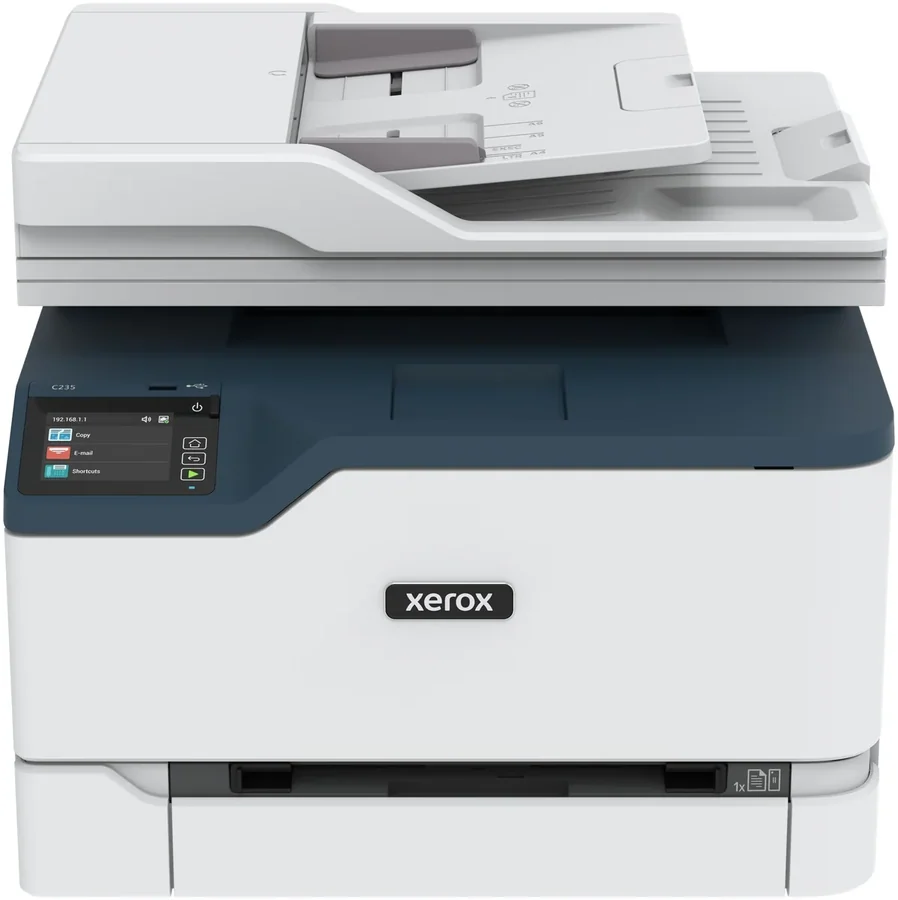 מדפסת לייזר צבעונית משולבת Xerox C235DNI