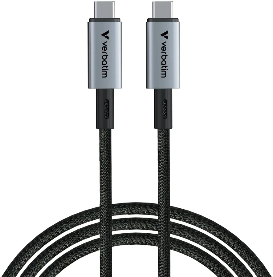Cable Verbatim Sync & Charge USB4 USB-C to USB-C 240W 40Gbps 1.2m