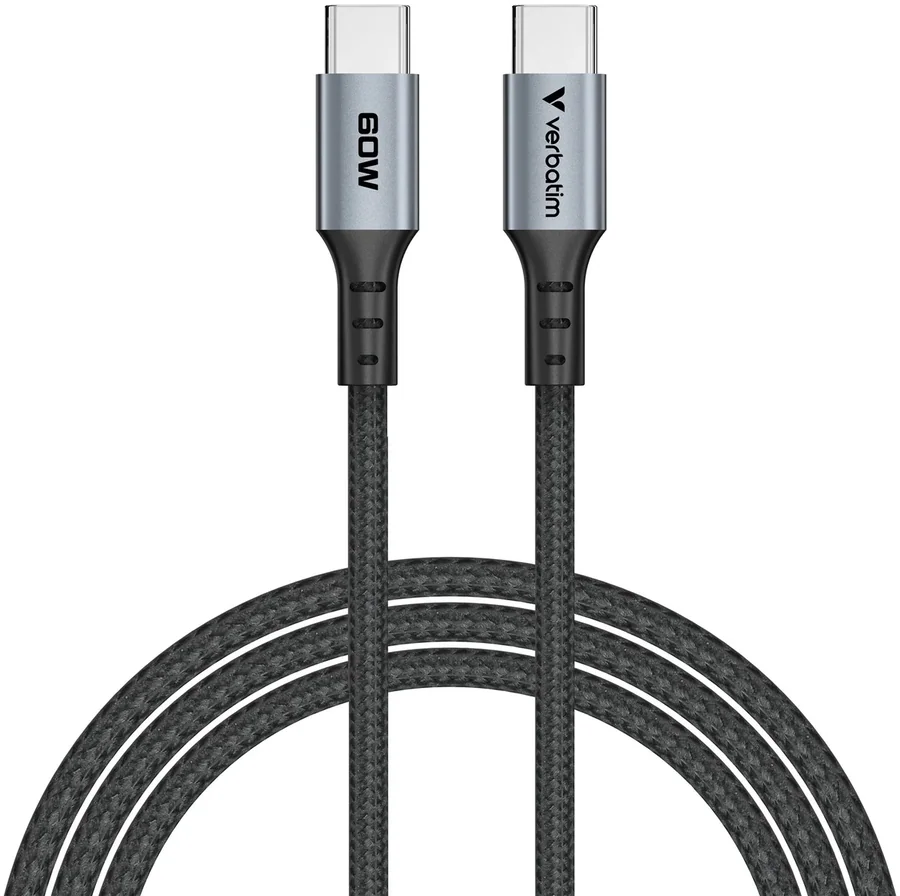 Cable Verbatim Sync & Charge USB-C to USB-C 60W 1.2m