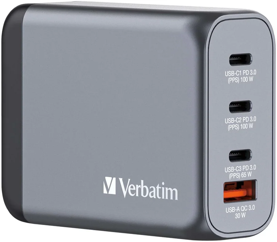 Зарядное устройство Verbatim GaN Charger 100W