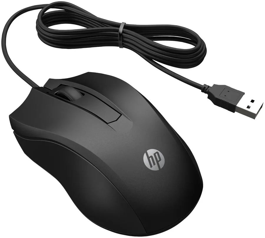 Проводная мышь HP Wired Mouse 105
