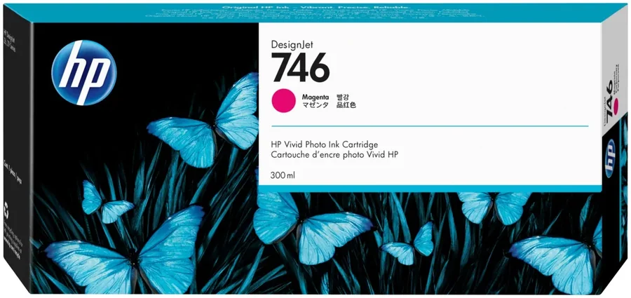 Ink Cartridge HP 746 Z6/Z9 300ml Magenta