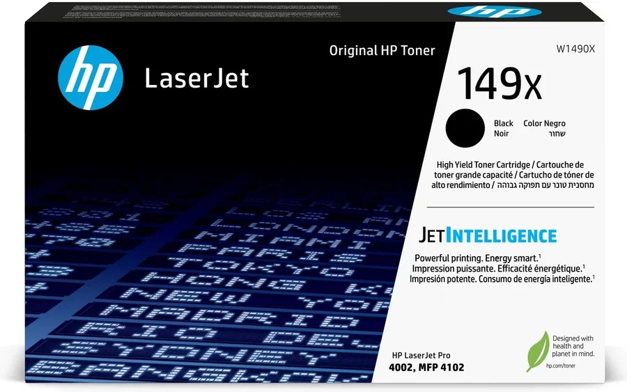 טונר למדפסת HP W1490X 149X LaserJet Pro 4002/4102 שחור
