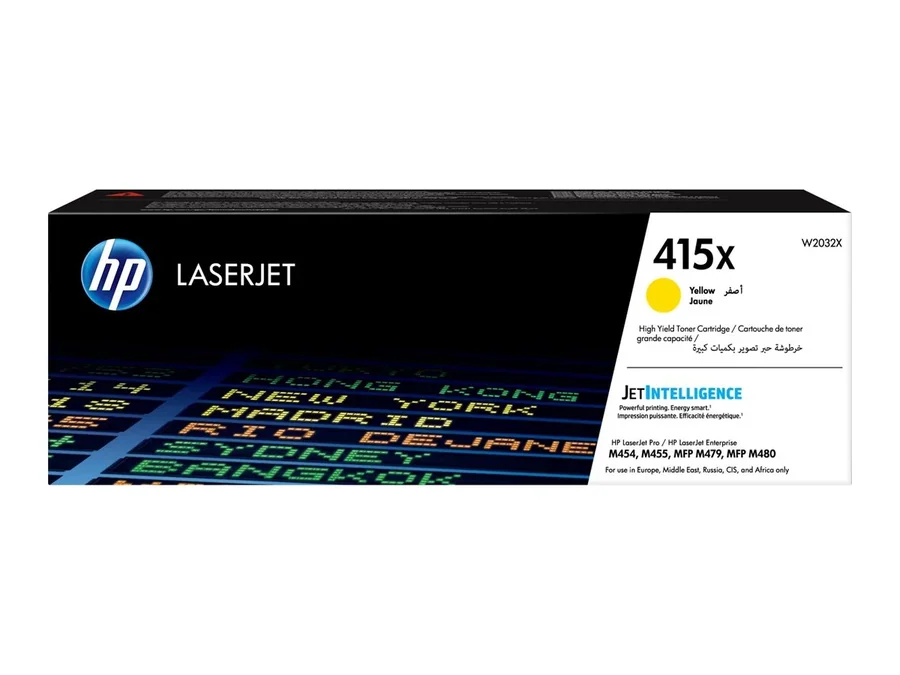 טונר למדפסת HP W2032X 415X M454/M479 צהוב