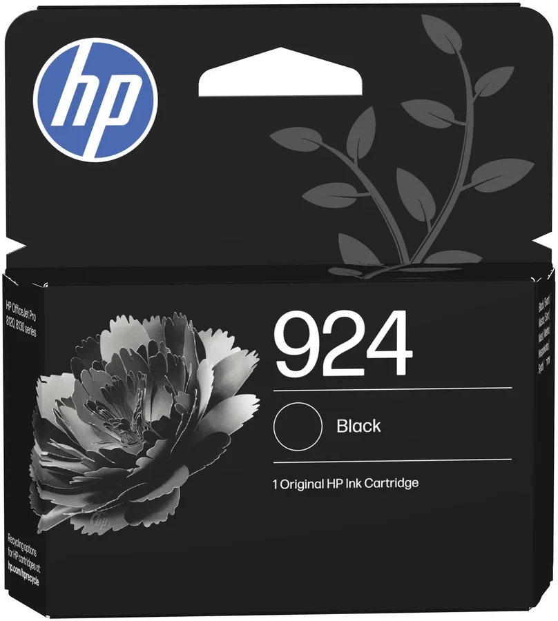 HP 924 OJ Pro 8133 Black Original Ink Cartridge