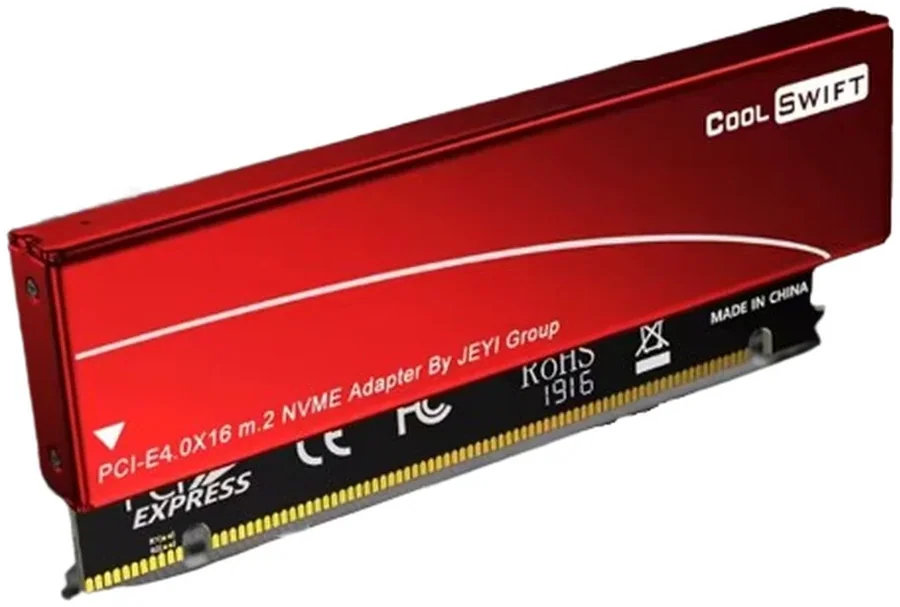 GENERIC PCIe x16 to M.2 Adapter w/HS Support 2280 M.2 Expansion Card