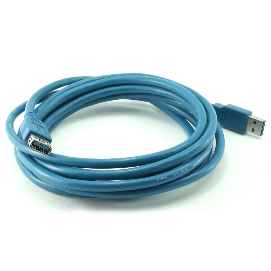 Gold Touch USB3.0 Extension A/M To A/F Cable 0.5m Blue