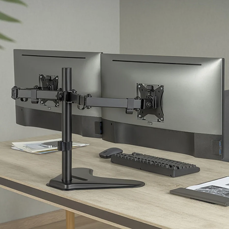 Подставка для двух мониторов Gold Touch Adjustable Dual Monitor Stand
