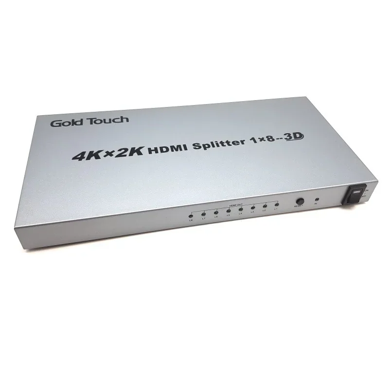 Gold Touch 8 Ports 4K HDMI Splitter