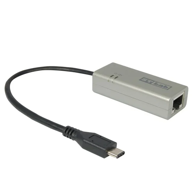 מתאם רשת St-Lab U-1320 USB Type-C to Gigabit Ethernet Adapter