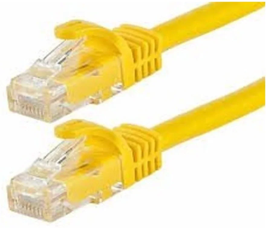 Сетевой кабель CAT6A Shielded 1.5m желтый