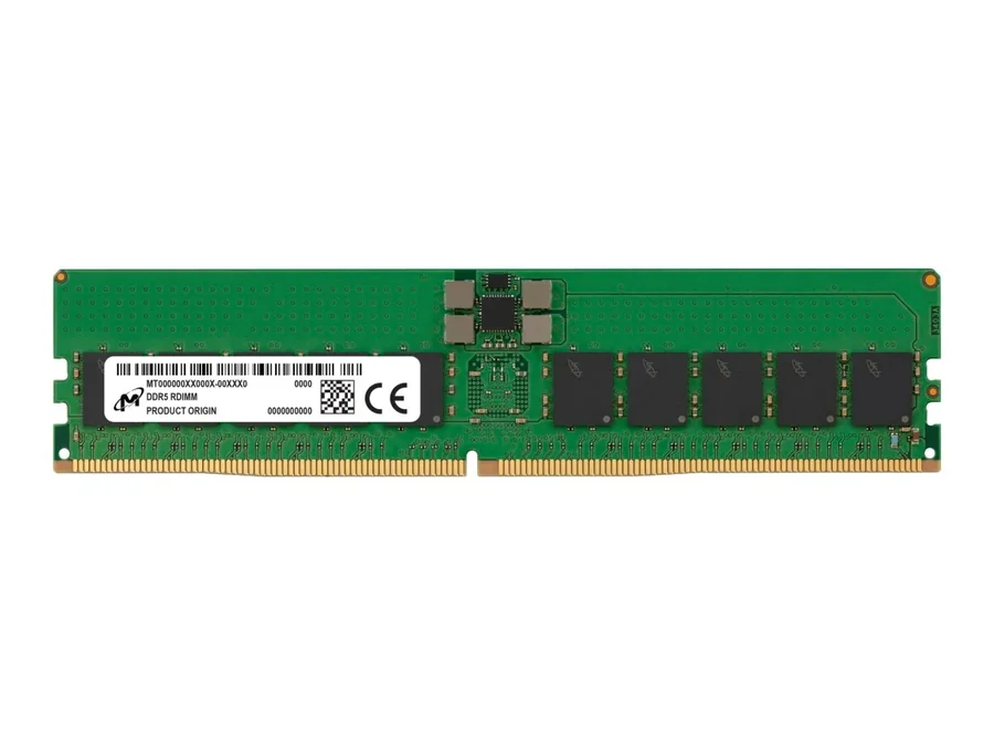 Серверная память Micron RDIMM DDR5 4800MT/s ECC 64GB
