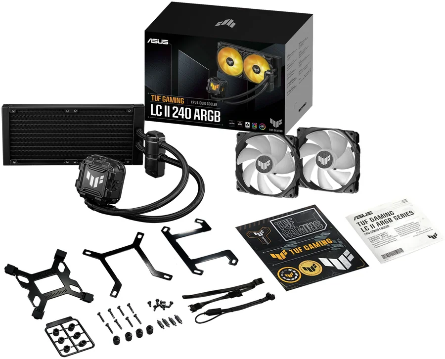 קירור נוזלי Asus TUF Gaming LC II 240 ARGB