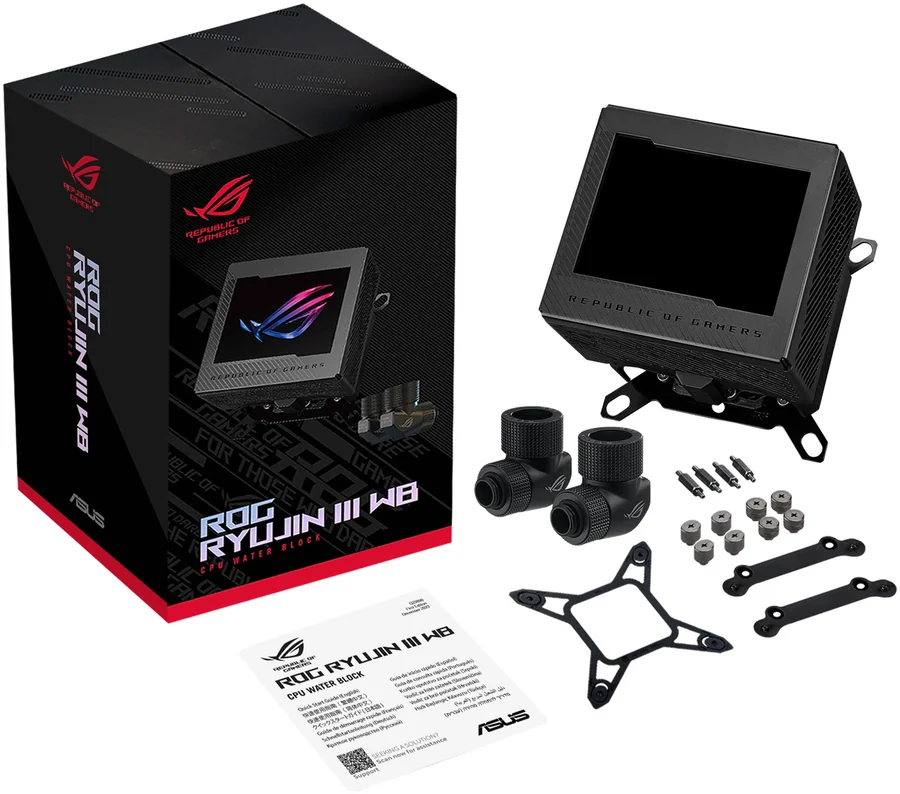 Водоблок для процессора Asus ROG Ryujin III WB