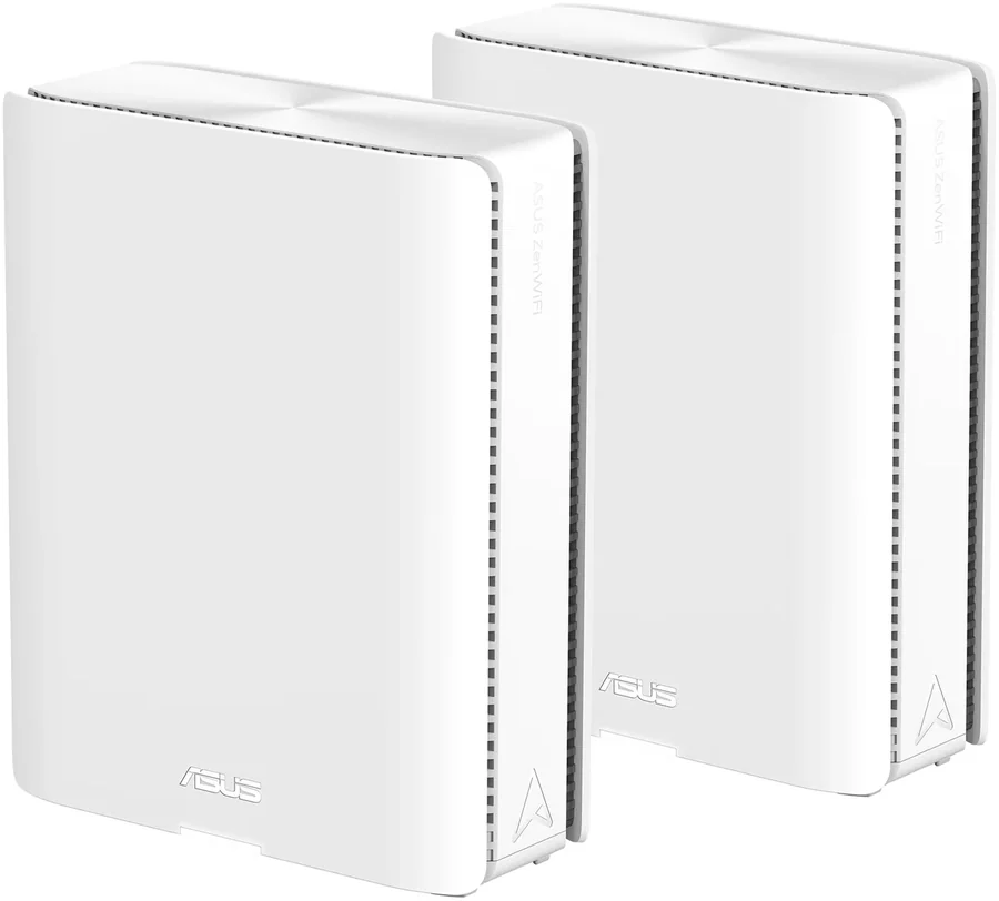 Asus ZenWiFi BQ16 BE25000 Quad-Band WiFi 7 2-Pack White Mesh WiFi System