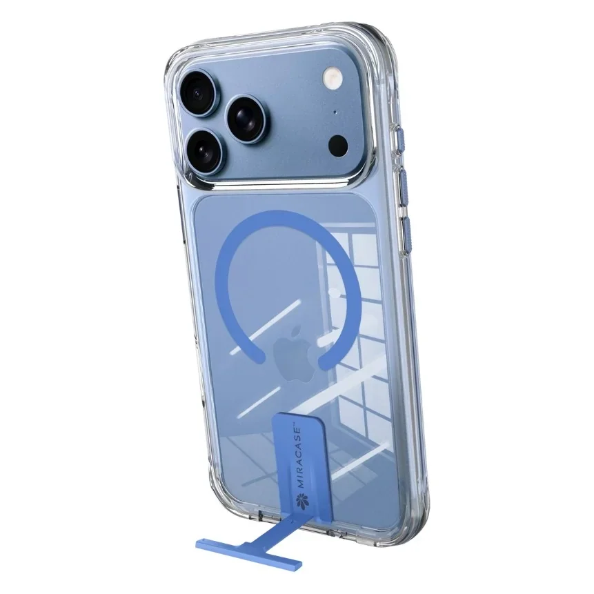 Чехол Miracase MIRAKick для iPhone 18 Pro, прозрачный голубой