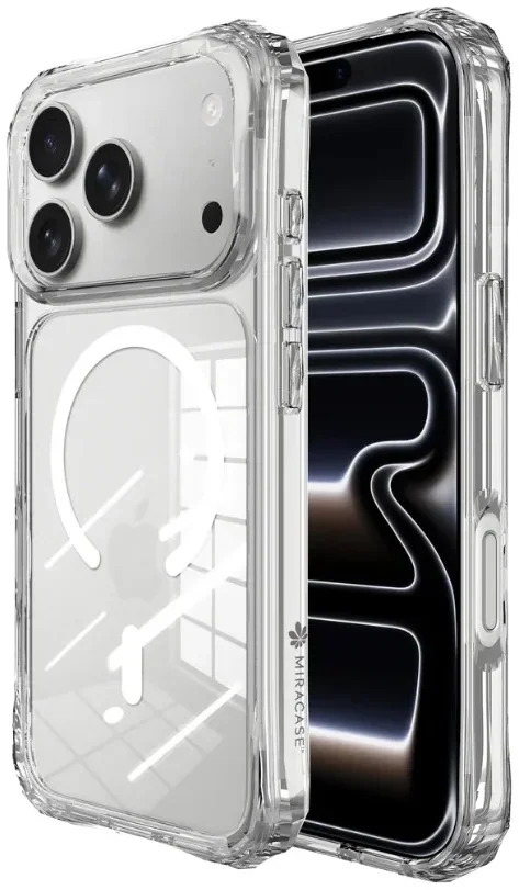 Чехол Miracase MIRAPUREX MagSafe для iPhone 18 Pro Max, прозрачный