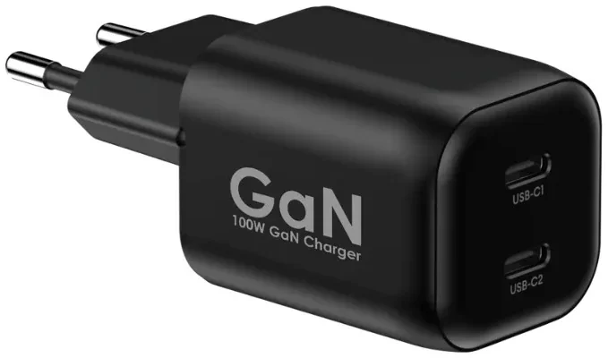 Miracase MWCM100PD2 GaN 100W Wall Charger + USB-C Cable Black