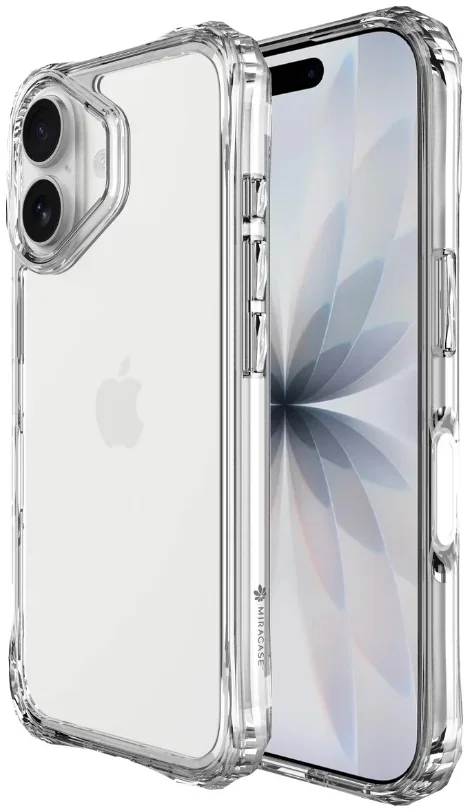 כיסוי לסמארטפון Miracase MIRAPUREX iPhone 17 שקוף