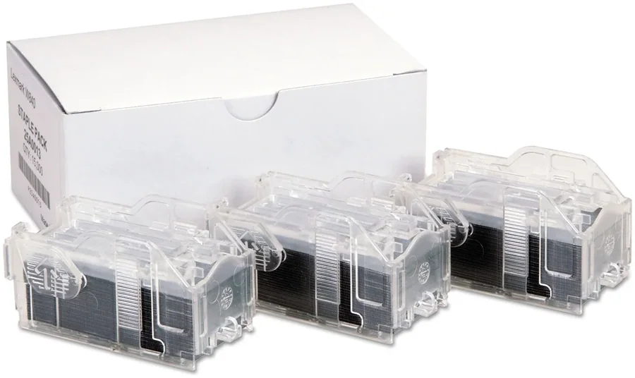 מחסניות סיכות למדפסת Lexmark Staple Cartridges 3-Pack 5K