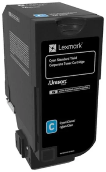 Lexmark CS720/CS725/CX725 Corporate 7K Cyan Toner Cartridge