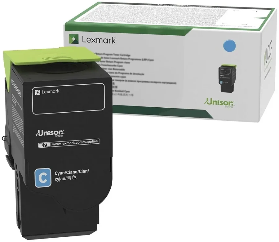 Lexmark C/MC2425/2535 MC2640 Return Program 1K Cyan Toner Cartridge