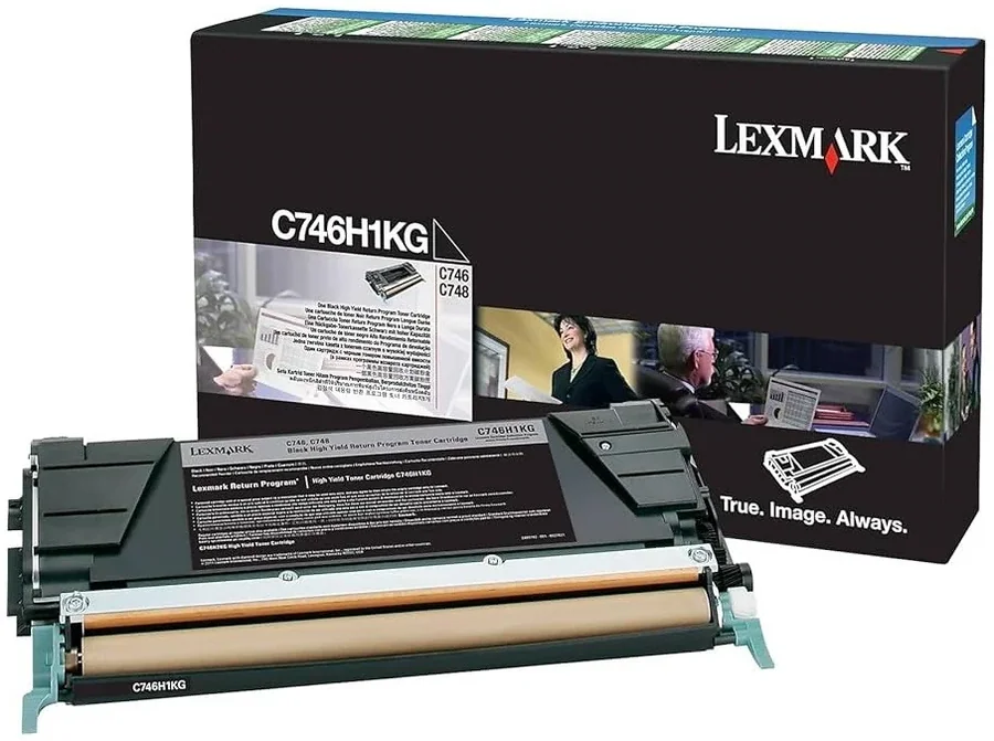 Lexmark C746/C748 X746/X748 Return Program 12K Black Toner Cartridge