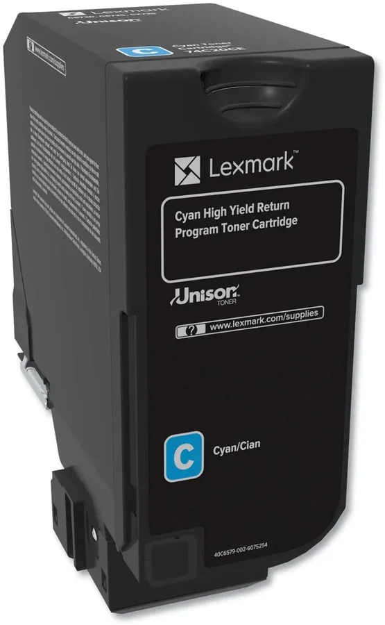 Lexmark CS725 Return Program 12K Cyan Toner Cartridge