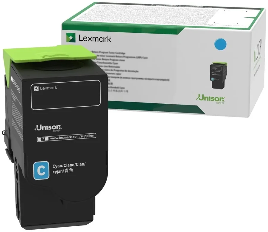 Lexmark CS521/CS622/CX622/CX625 Return Program 7K Cyan Toner Cartridge