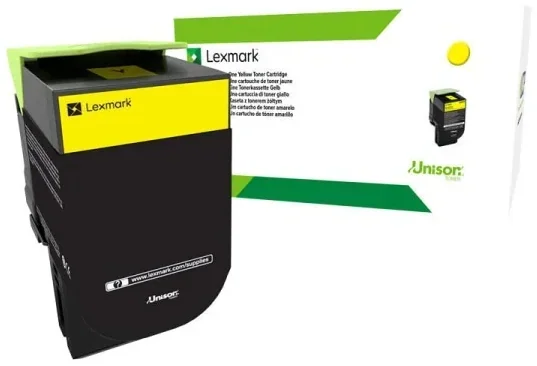 Lexmark CX410/CX510 Corporate 3K Yellow Toner Cartridge