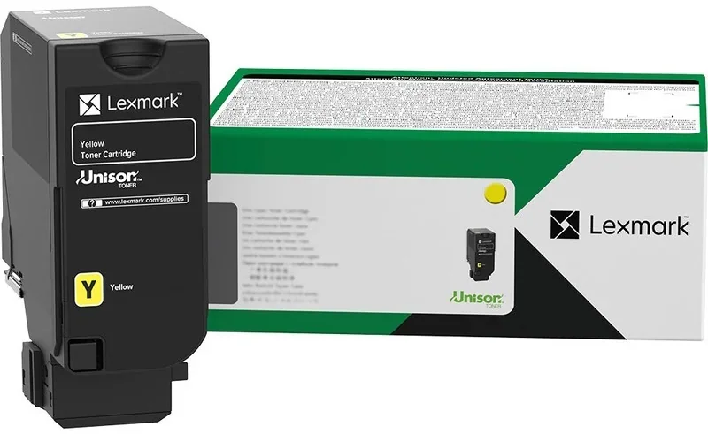 Тонер-картридж Lexmark CX735 Return Program 16.2K желтый
