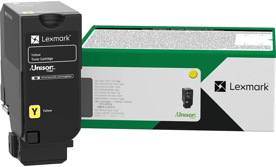 טונר למדפסת Lexmark CS735 Return Program 12.5K צהוב