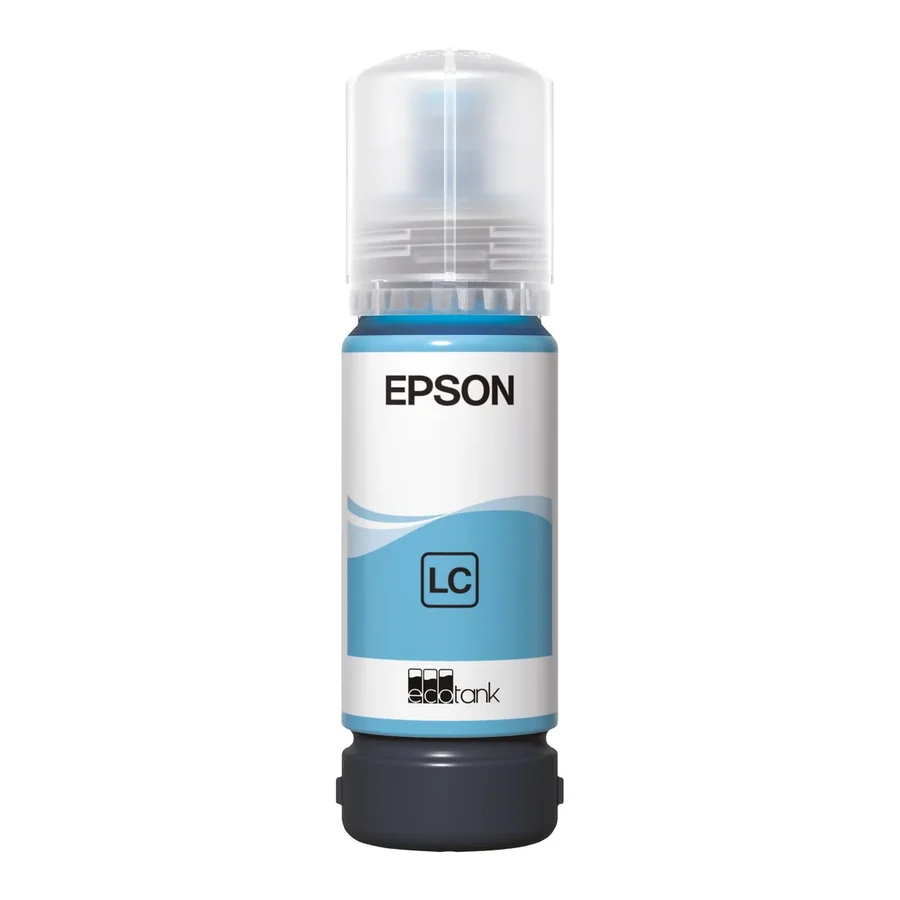 Оригинальные чернила EPSON 108 EcoTank Light Cyan 70ml