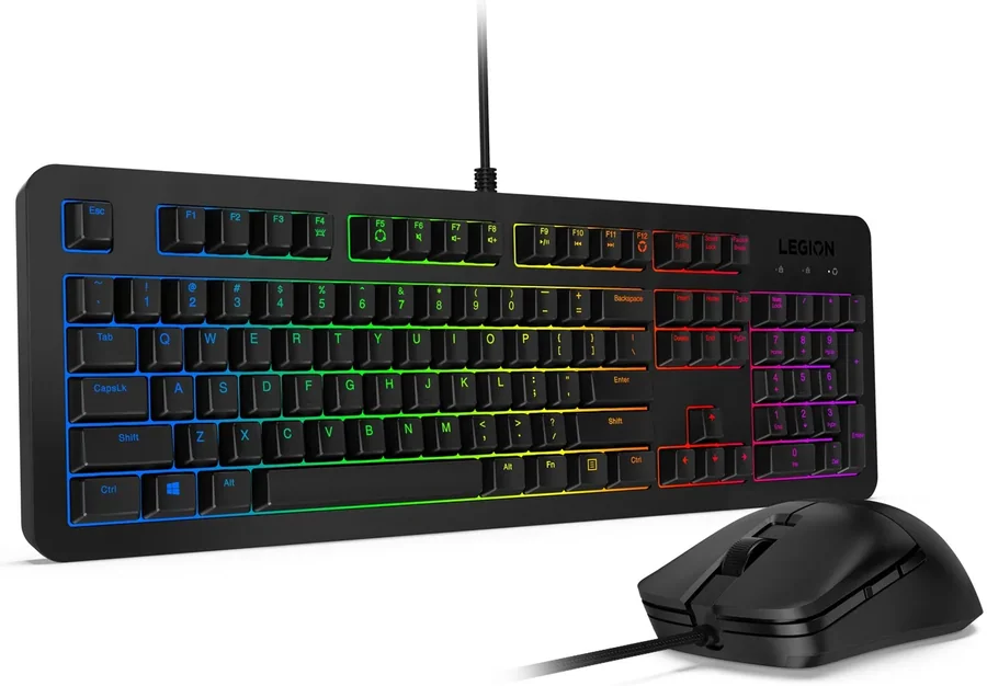 Игровой комплект клавиатура и мышь Lenovo Legion KM300 RGB Gaming Combo