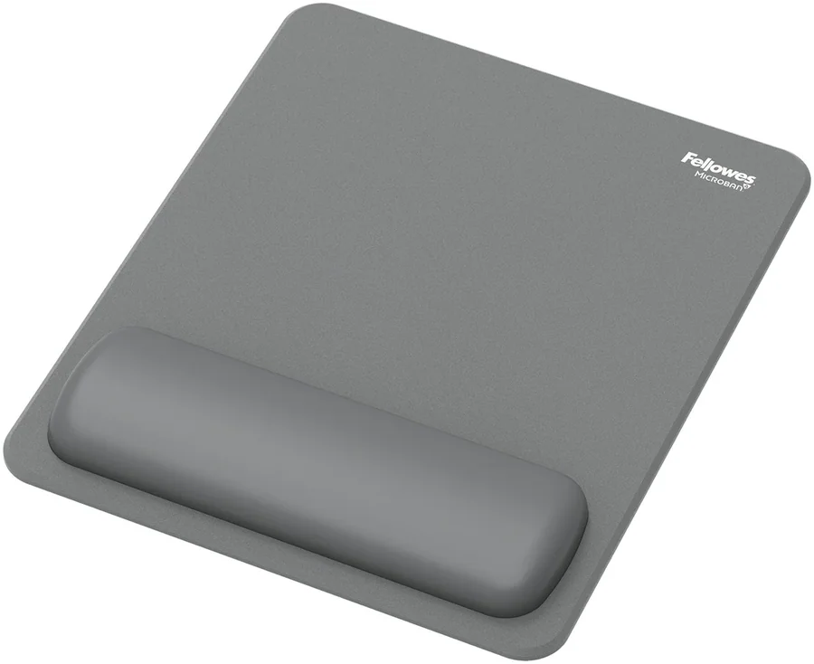 Fellowes Breyta Mouse Pad with Wrist Rest Grey