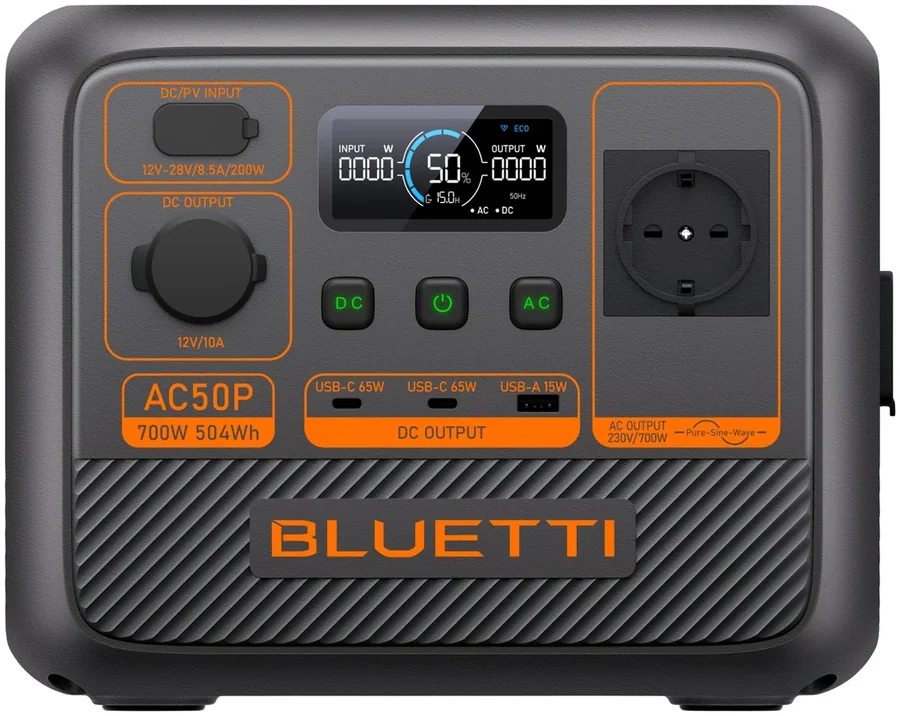 Портативная электростанция BLUETTI AC50P 700W 504Wh