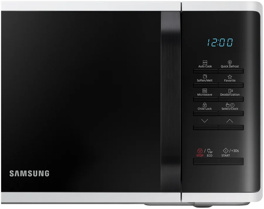 Samsung MS23K3513AW 23L Solo Microwave Oven, White