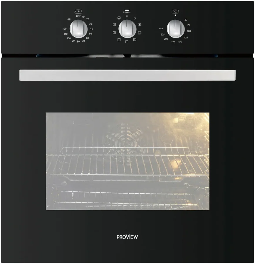 תנור בנוי ProView PVBI60-BK 60 ליטר שחור