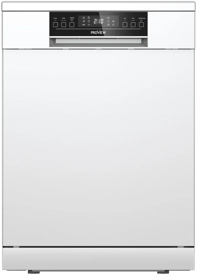 ProView PVDW401-WH Freestanding Dishwasher