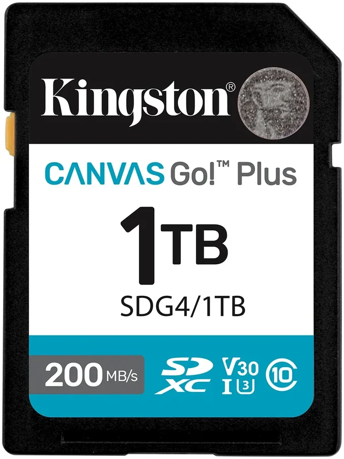Карта памяти Kingston Canvas Go! Plus 1 ТБ SDXC