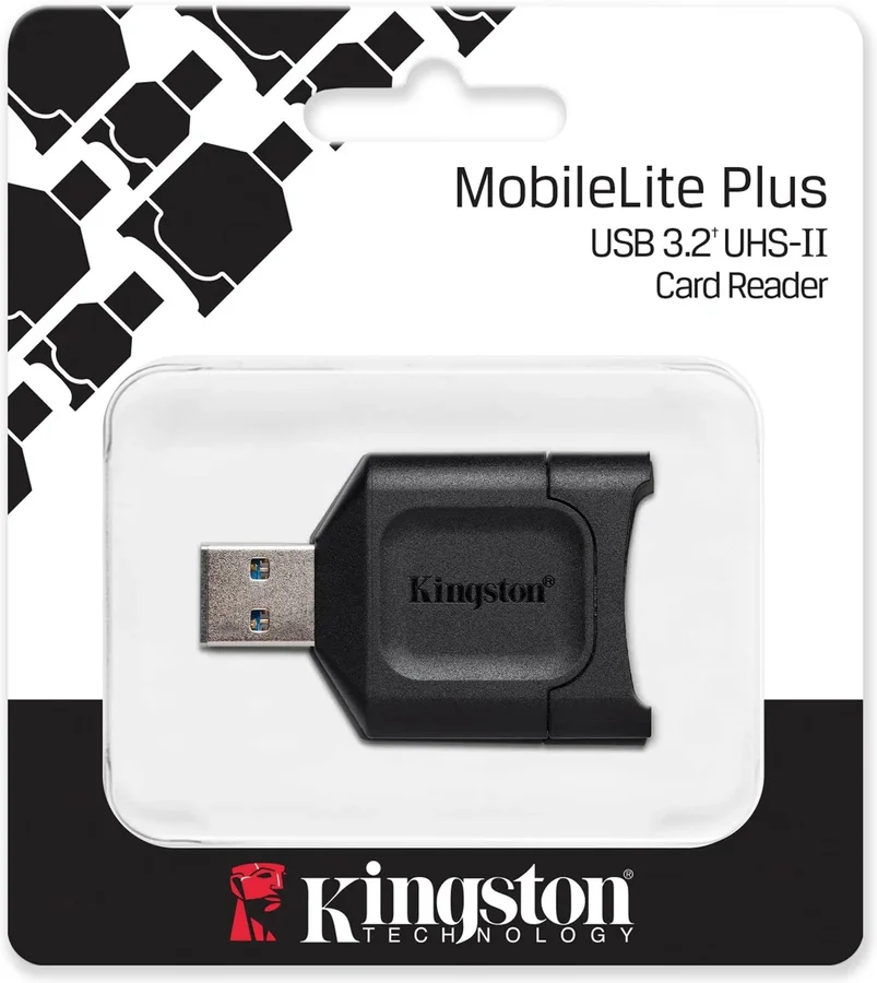 Kingston MobileLite Plus MLP USB 3.2 UHS-II SD Card Reader