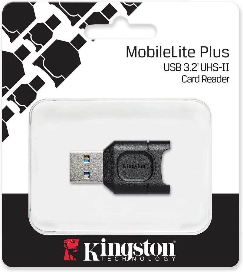 Kingston MobileLite Plus MLPM USB 3.2 UHS-II microSD Card Reader