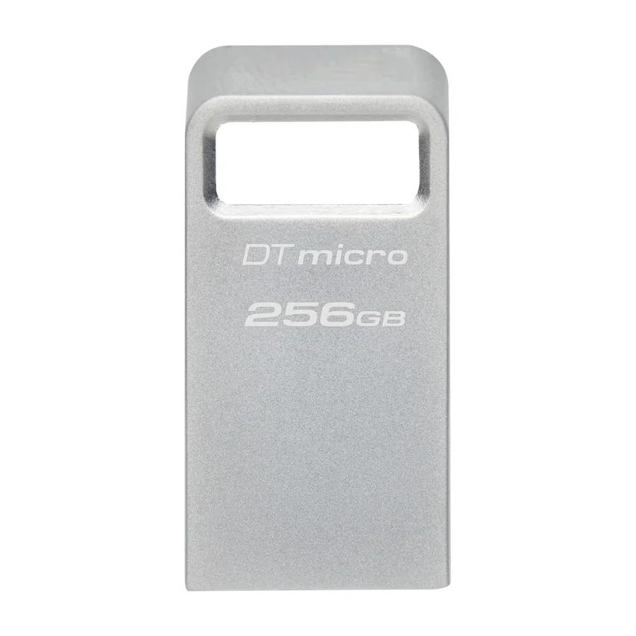 Kingston DataTraveler Micro 256GB USB 3.2 Gen 1 Metal USB Flash Drive