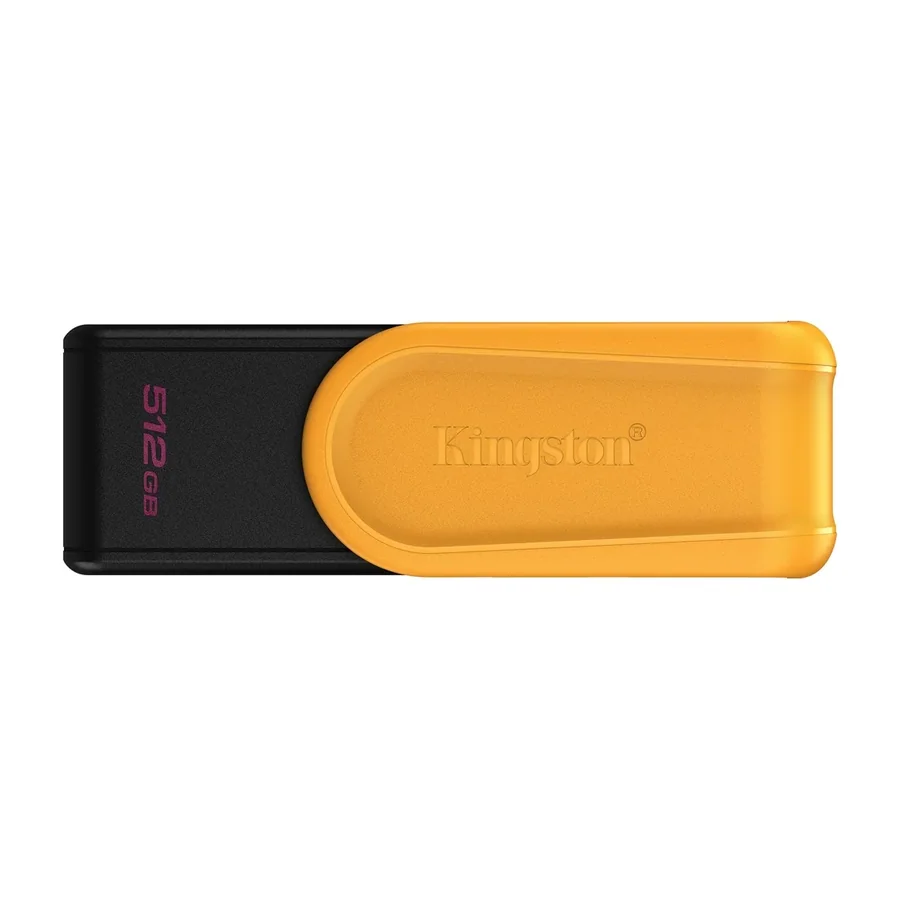 זיכרון נייד Kingston DataTraveler Exodia S 512GB USB 3.2 Gen 1 שחור/צהוב